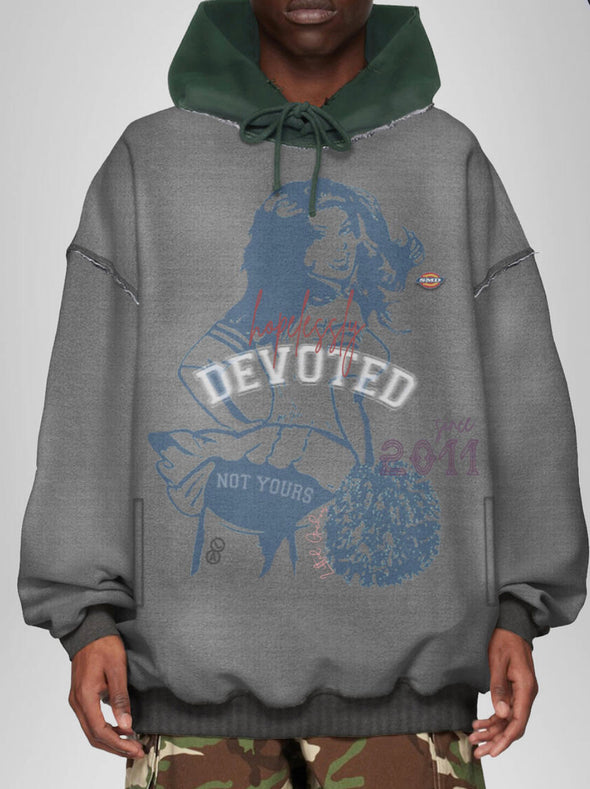Lifted Anchors "Pep Rally" Reverse Stitched Hoodie