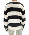 Lifted Anchors "Crown" Striped Knit Sweater