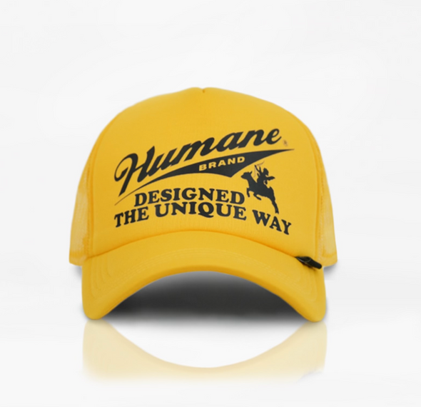 Humane Brand Unique Trucker - Yellow