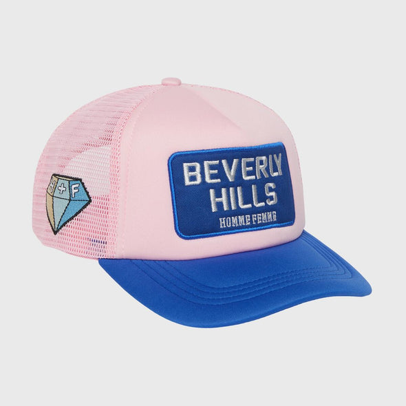 Homme Femme "Beverly Hills" Trucker (Pink)