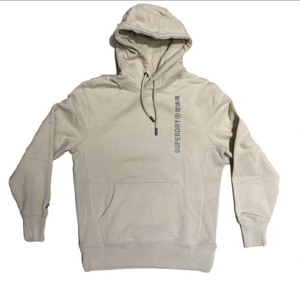 Superdry Code CL Linear Loose Hood (Feather grey)