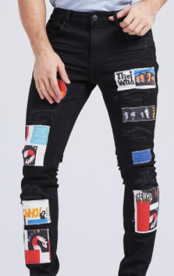 Foreign Local Band Patch Denim (Black)