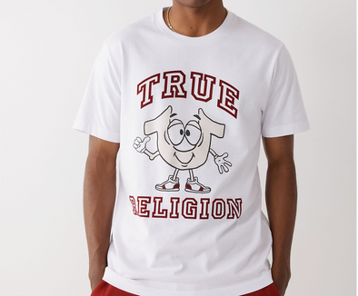 True Religion SS Shoey Tee