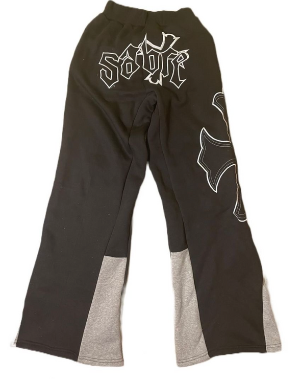 Sabre Stacked Flare Sweatpants