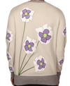 THC Opium Poppy Flower Knit Sweater