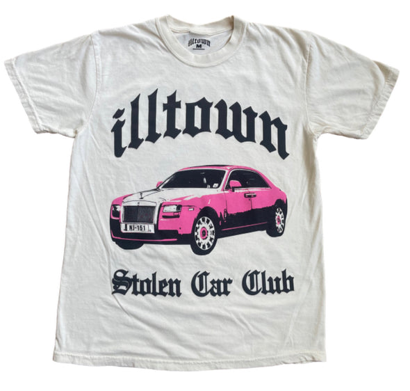 Illtown Stolen Car Series Tee RR Pink