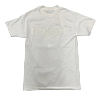 Trapart Logo Tee (White/White)