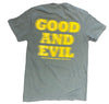 Good And Evil “Good Nor Evil” Tee (Seafoam/Yellow/White)