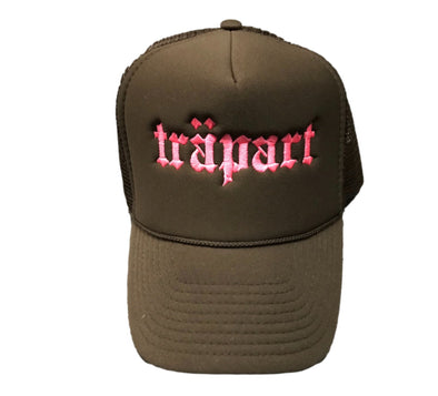 Trapart Logo Hat (Brwn/Pink)