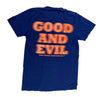 Good And Evil “Good Nor Evil” Tee (Navy/Orange)