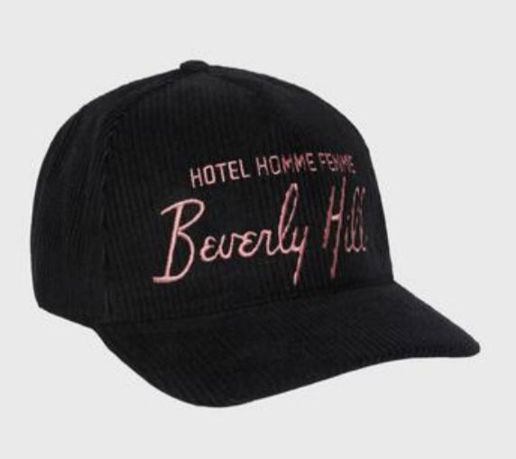 Homme Femme Hotel Corduroy Hat