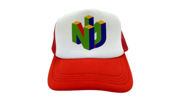 Mad Limited x Enjae Brand “Enjae” Trucker Hats (Red)