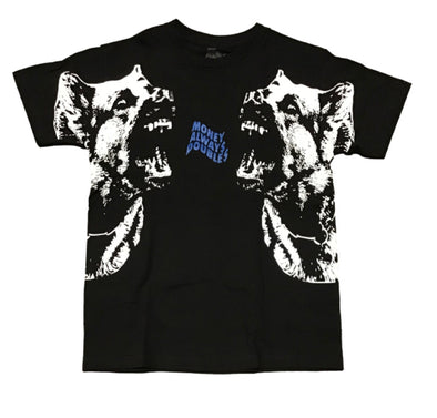 Money Always Doubles “Loyal Dogs” Tee (Blk/Blue)