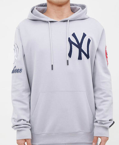 Pro Standard Yankee Logo Hoodie (Grey)