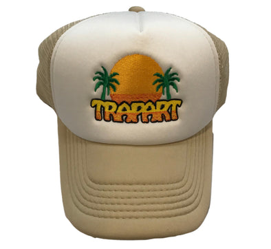 Never Take The Cheese Trucker Hat (Tan)