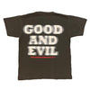 Good And Evil “Good Nor Evil” Tee (Washed Grey/White/Red)