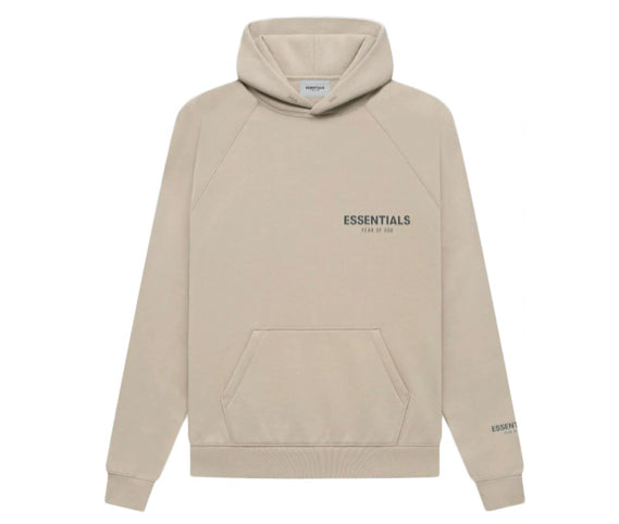 Fear Of God Essentials Pull Over Hoodie (Tan/ 3M