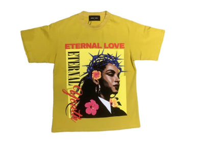 Homme Femme Eternal Youth Tee Yellow