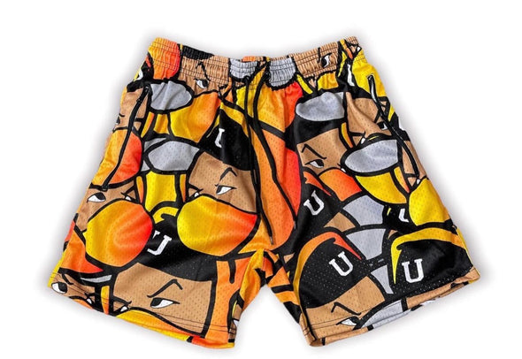 Ugly Intl Logo Pile Shorts (Orange)
